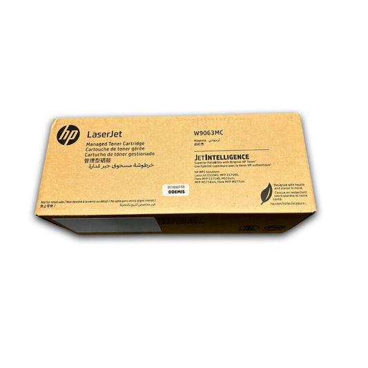 Toner Hp W9063MC Magenta E55040, E57540,M553Xm 12,500 pag