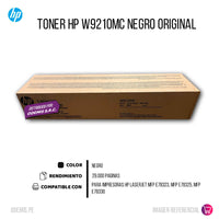 Toner Hp W9210MC Negro E78323, E78325, E78330 29,000 pag