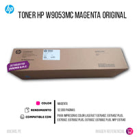 Toner Hp W9053MC Magenta E87640Z, MFP E87650Z 52,000 pag Original