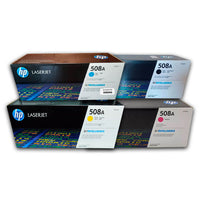 Toner Hp 508A M577, M552, M553 Pack Completo Original