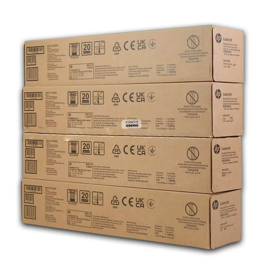 Toner Hp W9150MC, W915M1C, W9152MC, W9153MC Pack Completo