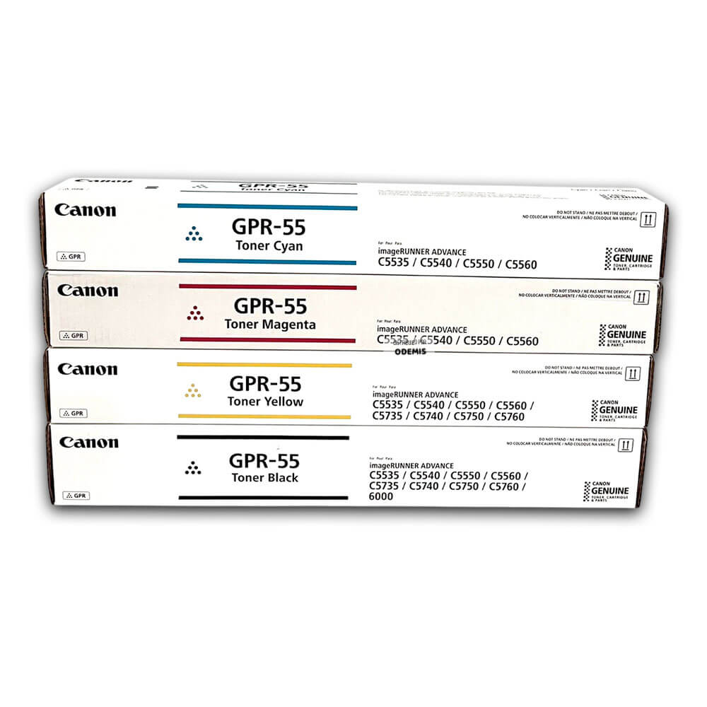 Toner Canon GPR 55 C5560i, C5550i, C5540i, C5535i Pack Original