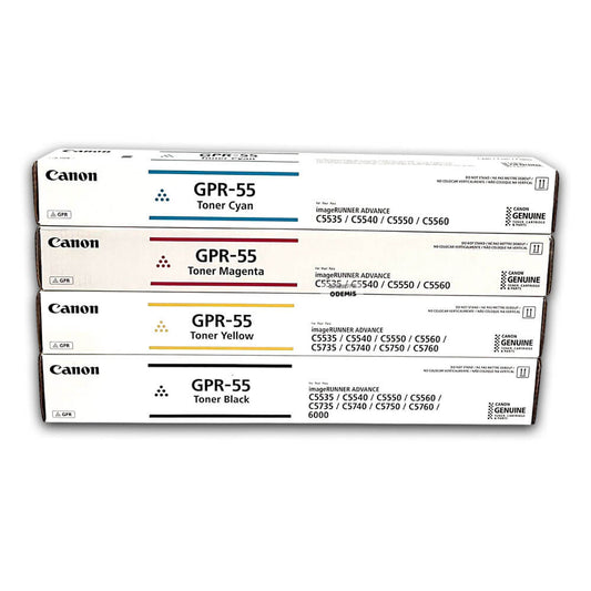 Toner Canon GPR 55 C5560i, C5550i, C5540i, C5535i Pack Original