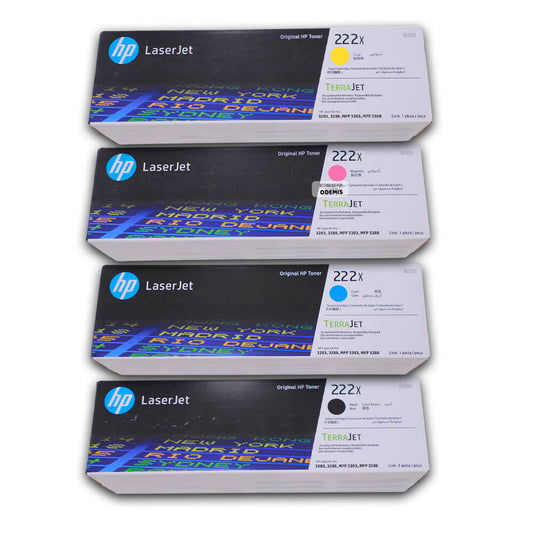 Toner Hp 222X 3201, 3204, 3288, 3303, 3388 Pack Completo