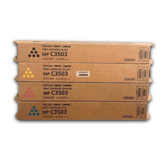 Toner Ricoh MP C3503, MP C3003, MP C3504, C3004 Kit Completo