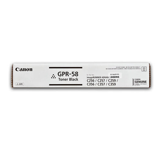 Toner Canon GPR-58 Negro C356iF, C357iF 18,000 pág Original