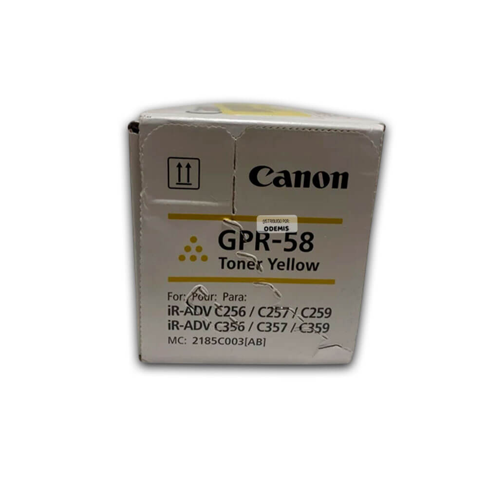 Toner Canon GPR-58 Yellow C356iF, C357iF 18,000 pág Original