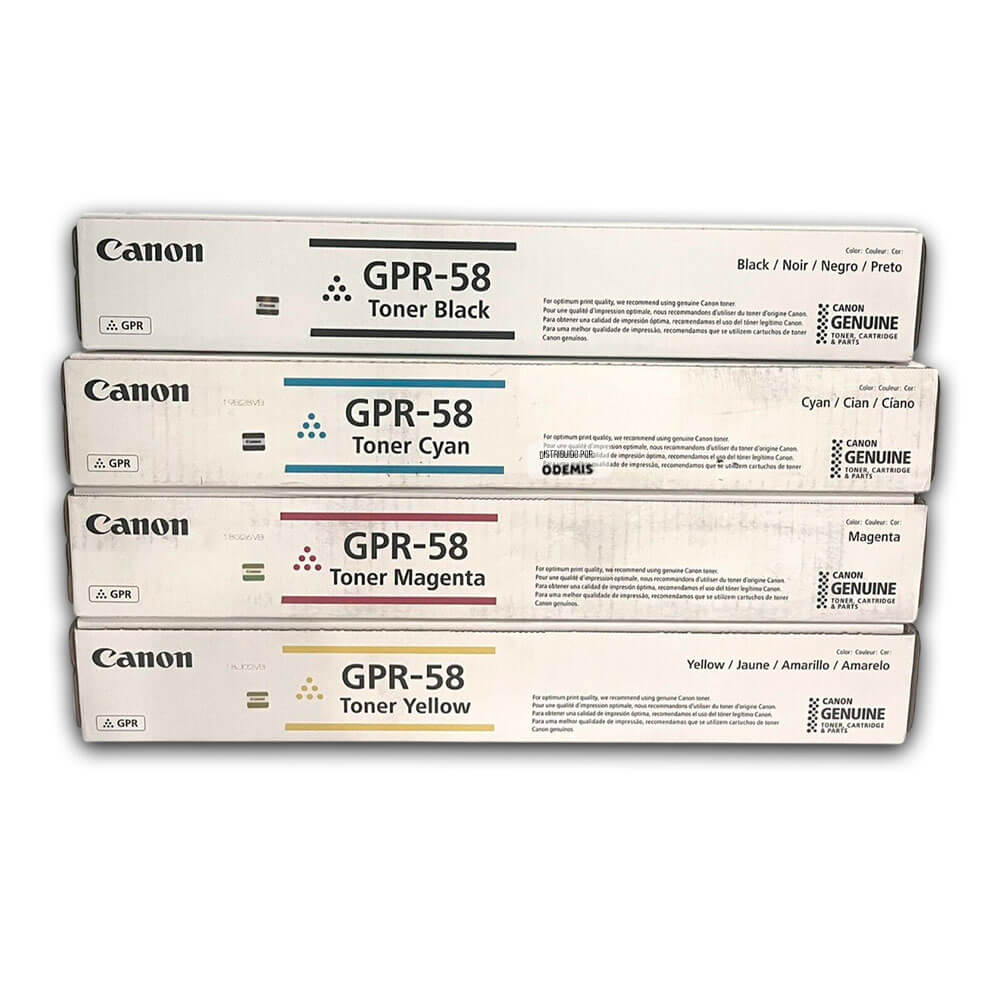 Toner Canon GPR 58 CYMK C356iF, C357iF Pack Completo