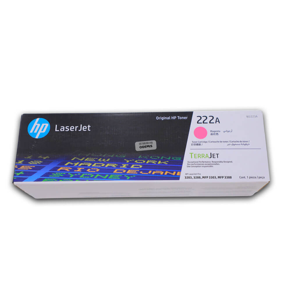 Toner Hp 222A W2223A Magenta 3201, 3303, 3388 1,200 pag Original