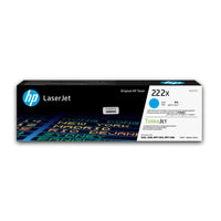 Toner Hp 222X W2221X Cyan 3201, 3303, 3388 2,500 pag Original