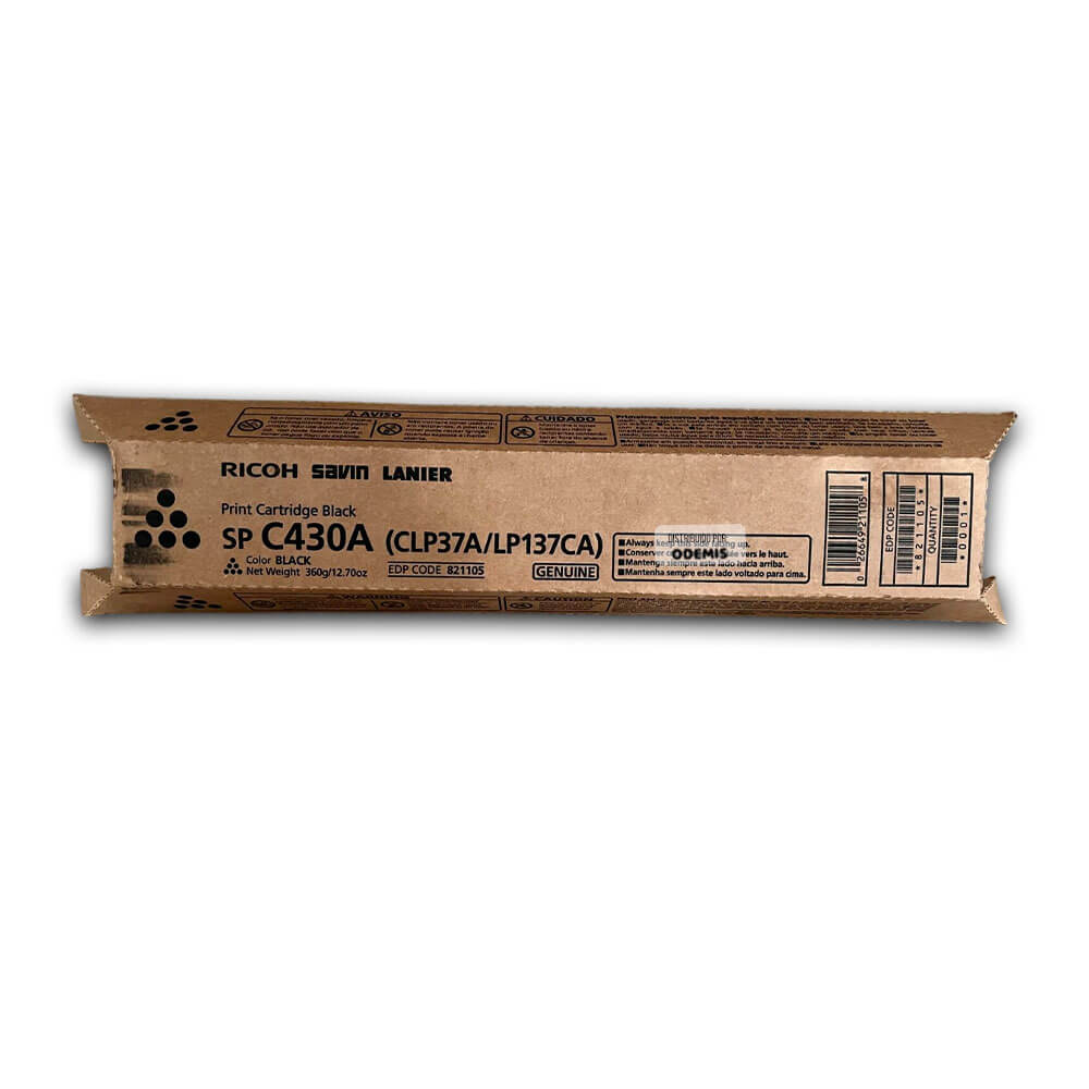 Toner Ricoh 821105 Negro SP C430Dn, C431Dn 15,000 pag Original