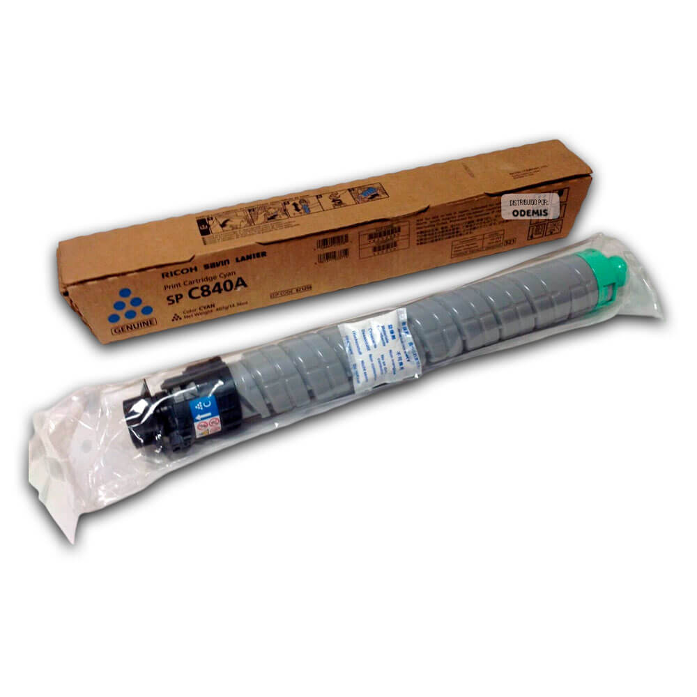 Toner Ricoh 821258 Cyan SP C840A, C842dn 34,000 pag Original