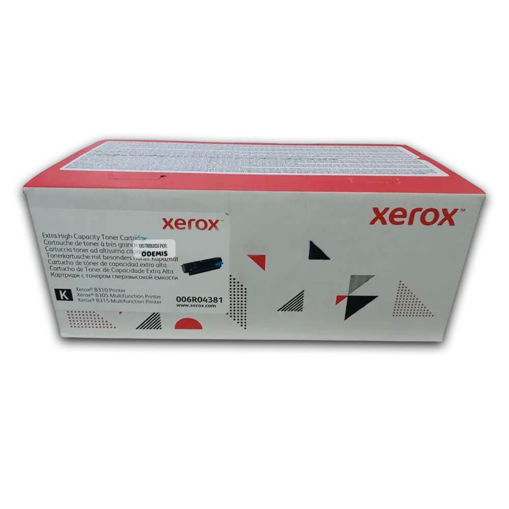 Toner Xerox 006R04381 Negro B305, B310, B315 20.000 Pág Original