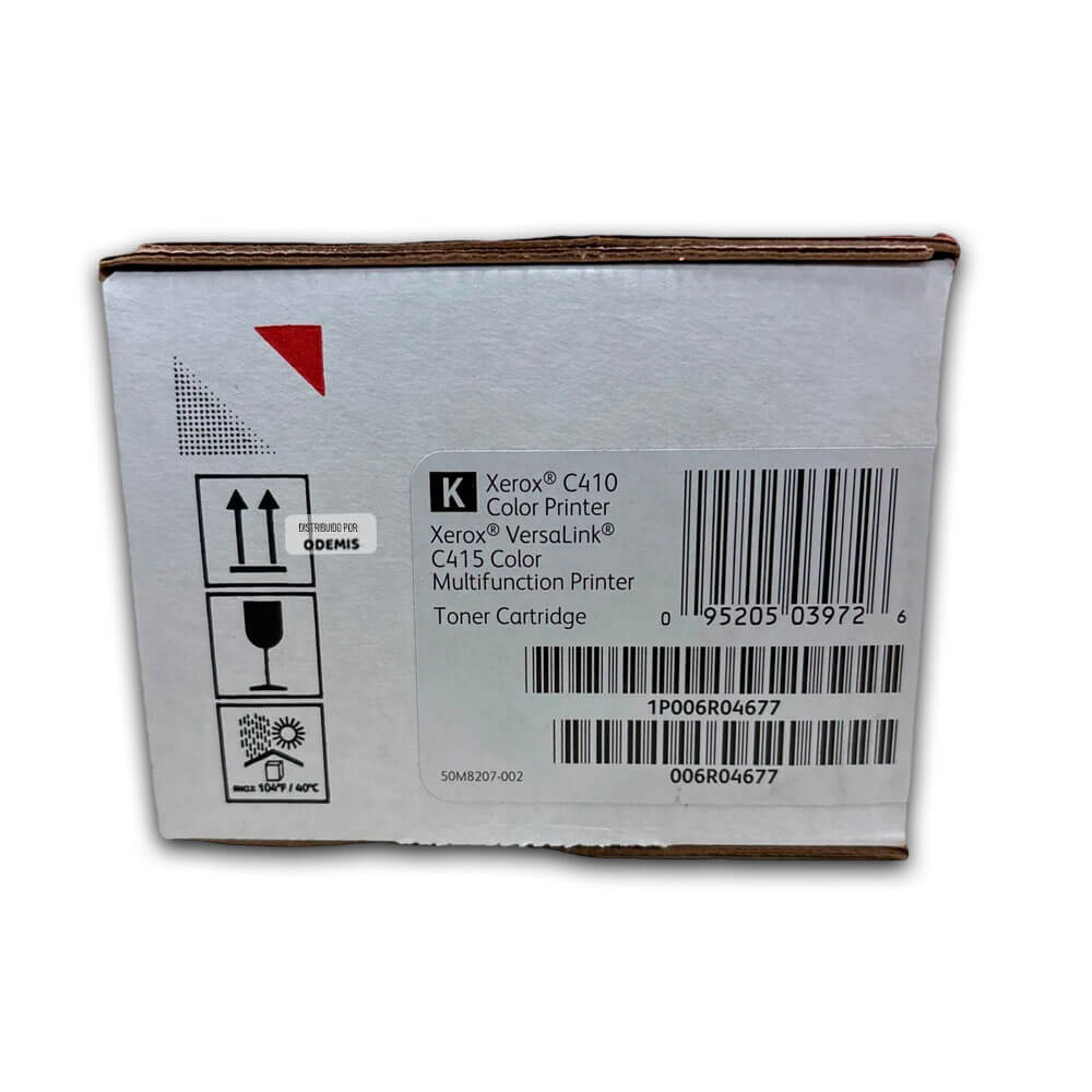 Toner Xerox 006R04677 Negro C410 , C415 2,400 Pág Original