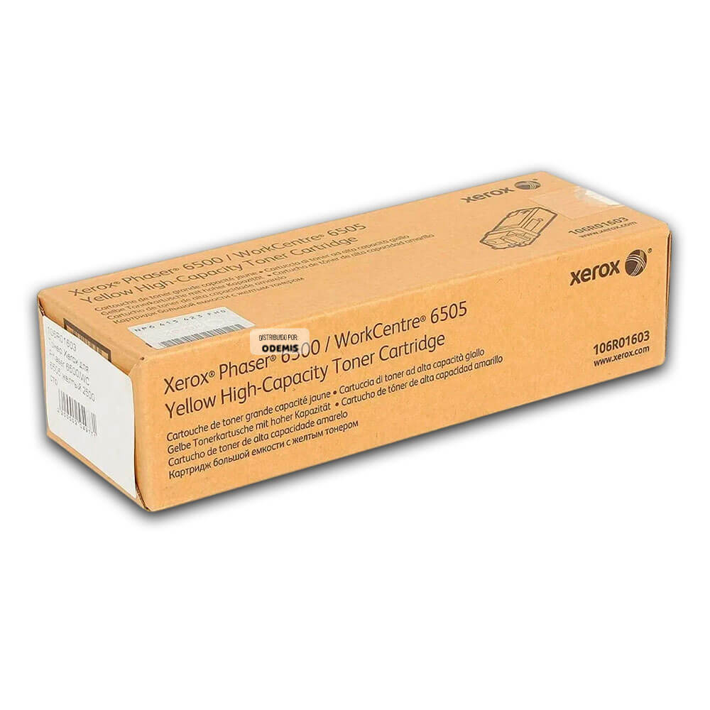 Toner Xerox 106R01603 Amarillo Original 2500 Páginas