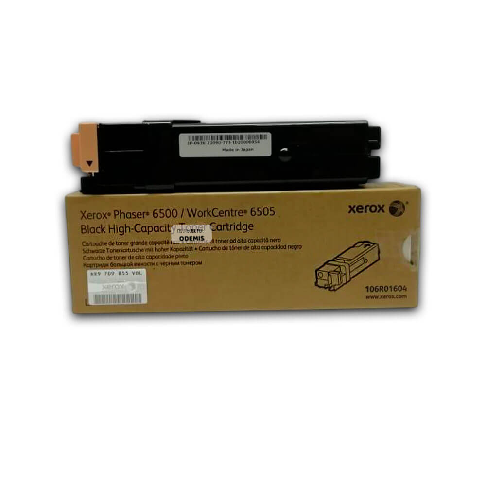 Toner Xerox 106R01604 Negro Original 3000 Páginas