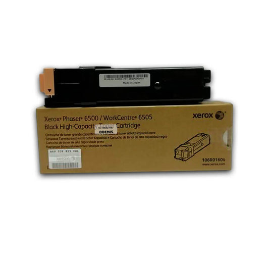 Toner Xerox 106R01604 Negro Ph 6500, Workcentre 6505 Original