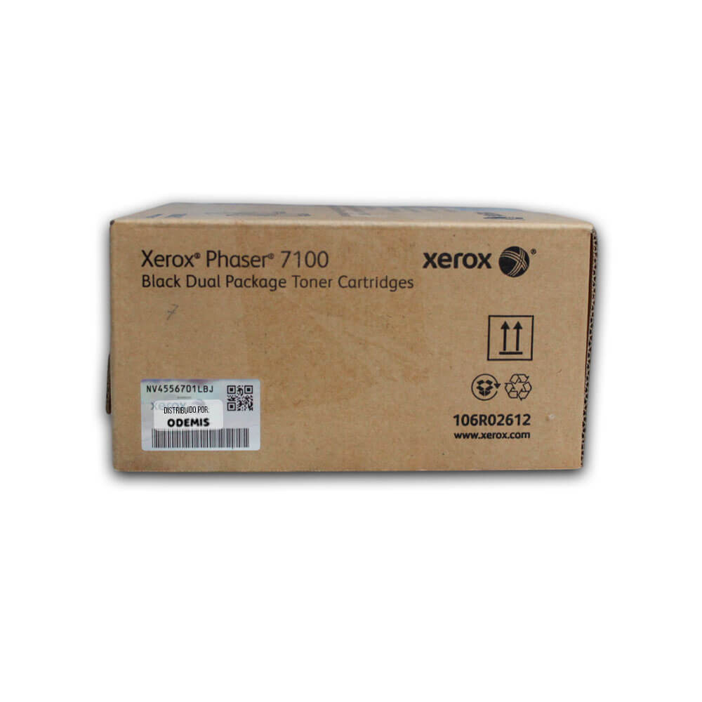 Toner Xerox 106R02612 Dual Negro PH 7100 10,000 pag