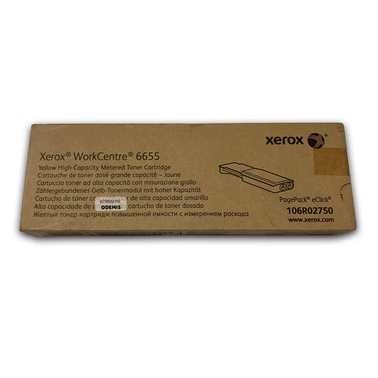 Toner Xerox 106R02750 Yellow Workcentre 6655 11,500 pág