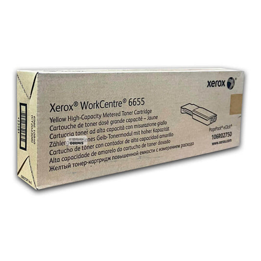 Toner Xerox 106R02750 Yellow Workcentre 6655 11,500 pág