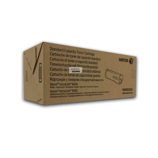 Toner Xerox 106R03581 Negro B400, B405 5,900 pag Original