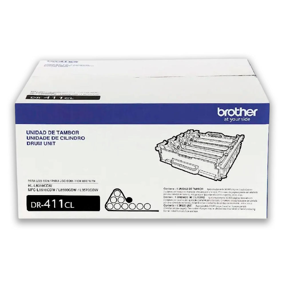 Tambor Brother DR411CL 50K Pág. L8900cdw, 8360cdw original