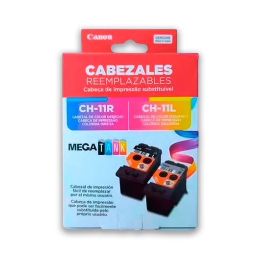Pack Cabezal Canon CH-11R+CH-11L Negro y Color Original