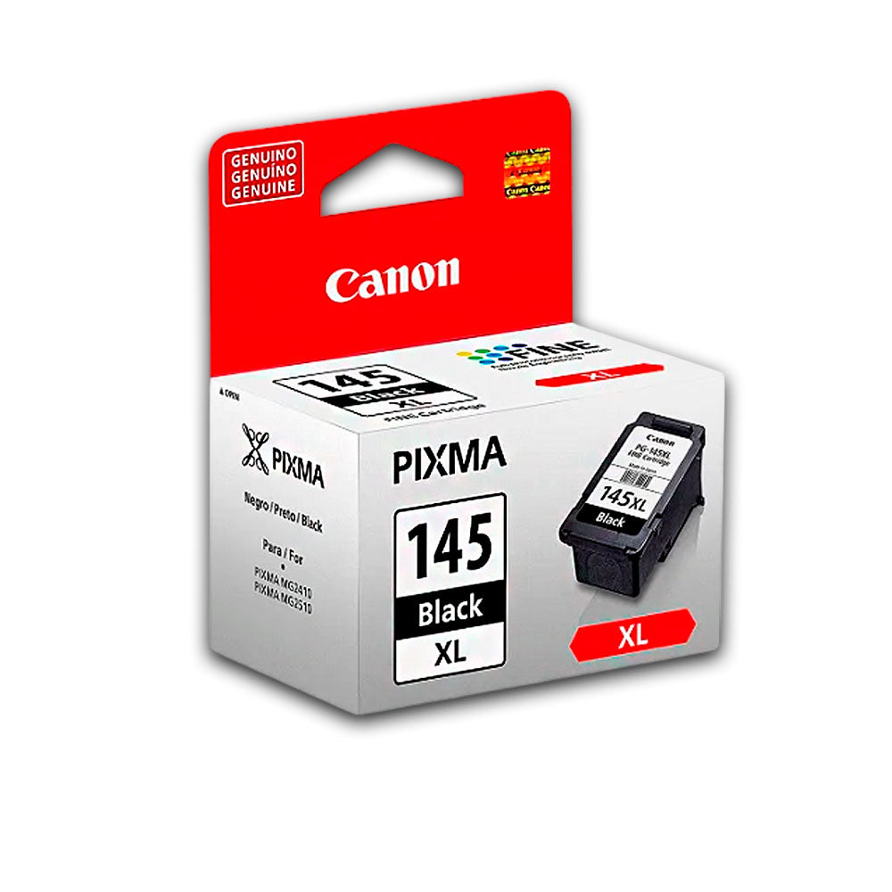 Tinta Canon PG-145Xl Negro 12ml IP2810, MG2410 Original