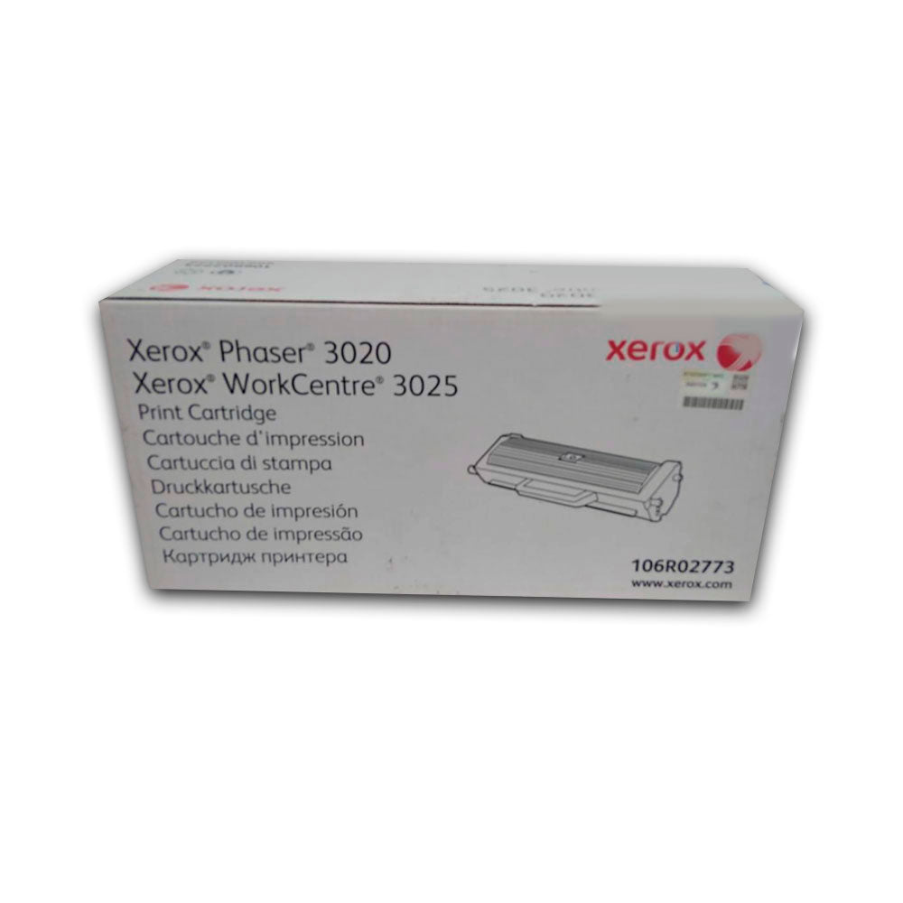 Toner Xerox 106R02773 Negro 1,500 Pág. 3025 Original