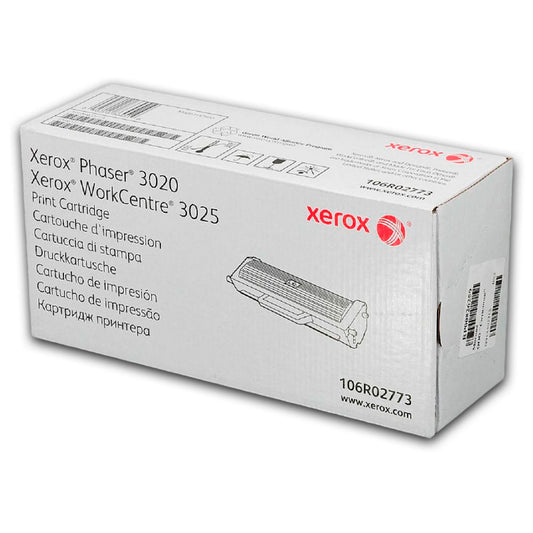 Toner Xerox 106R02773 Negro 1,500 Pág. 3025 Original