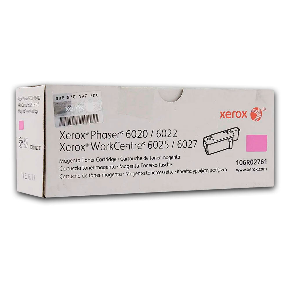 Toner Xerox 106R02761 Magenta 1K Pág. 6020 Original