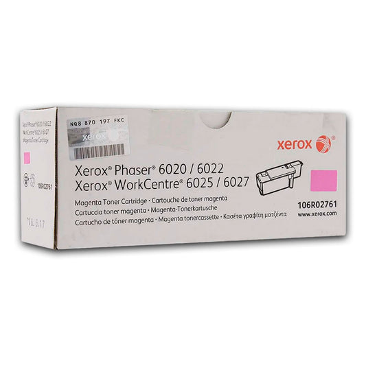 Toner Xerox 106R02761 Magenta 1K Pág. 6020 Original