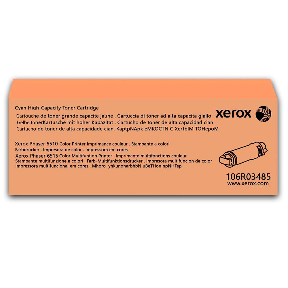 Toner Xerox 106R03485 Cyan 2400 Pág. 6515 Original