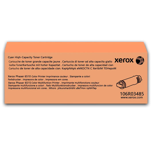 Toner Xerox 106R03485 Cyan 2400 Pág. 6515 Original