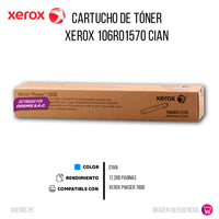 Toner Xerox 106R01570 Cian 17200 Pág. 7800 Original