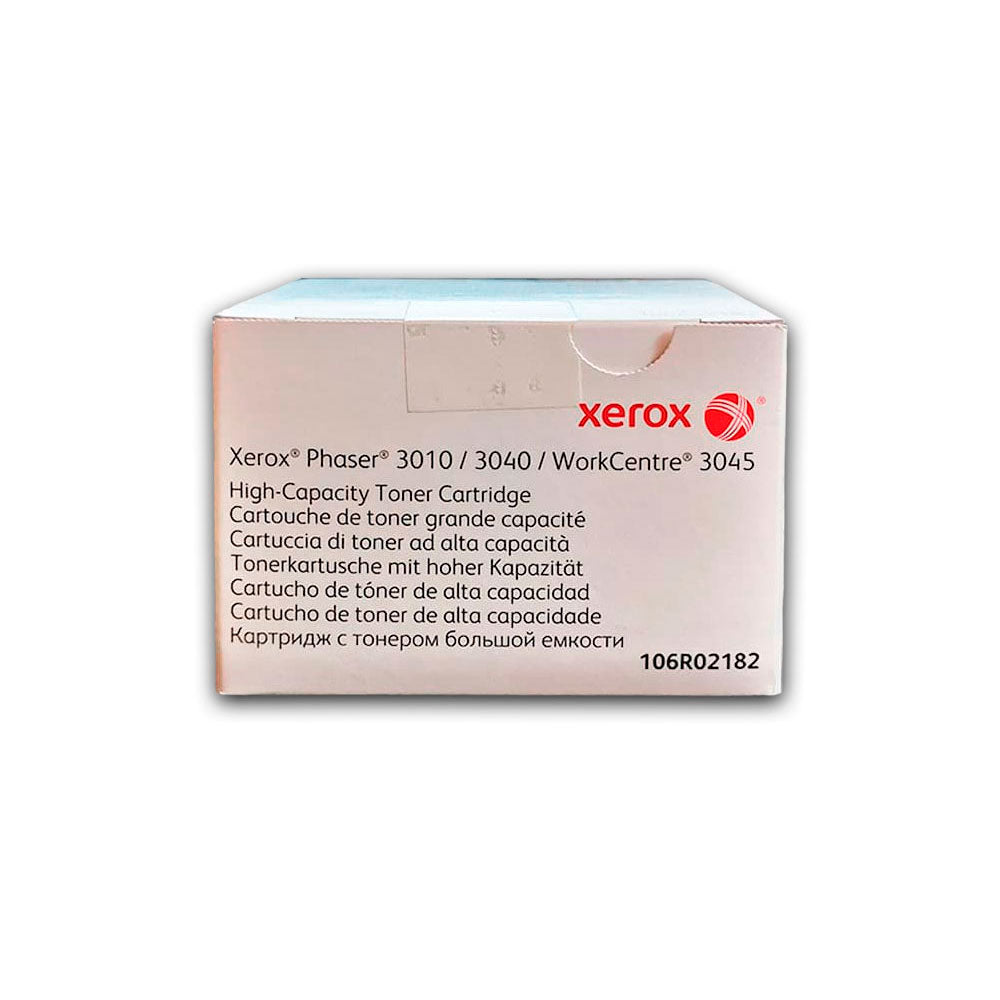 Toner Xerox 106R02182 Negro 2200 Pág. 3040 Original