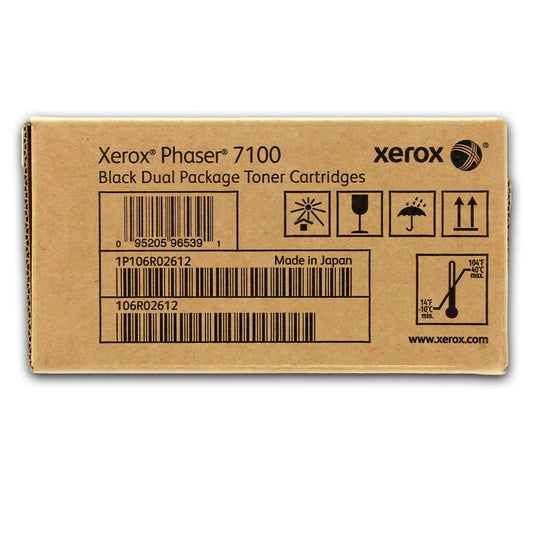 Toner Xerox 106R02612 Black Dual Pack 10K Pág. 7100 Original