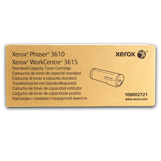 Toner Xerox 106R02721 Negro 5900 Pág. 3615 Original
