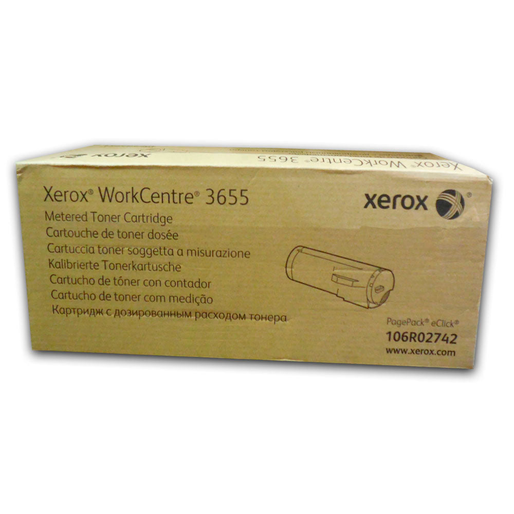 Toner Xerox 106R02742 Negro 30K Pág. 3655 Original