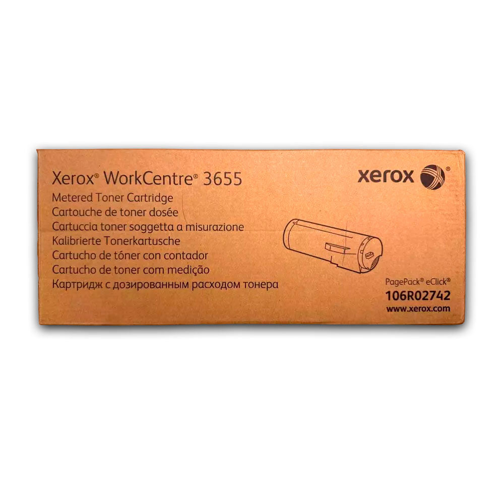 Toner Xerox 106R02742 Negro 30K Pág. 3655 Original