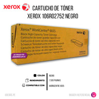 Toner Xerox 106R02752 Cian 7500 Pág. 6655 Original