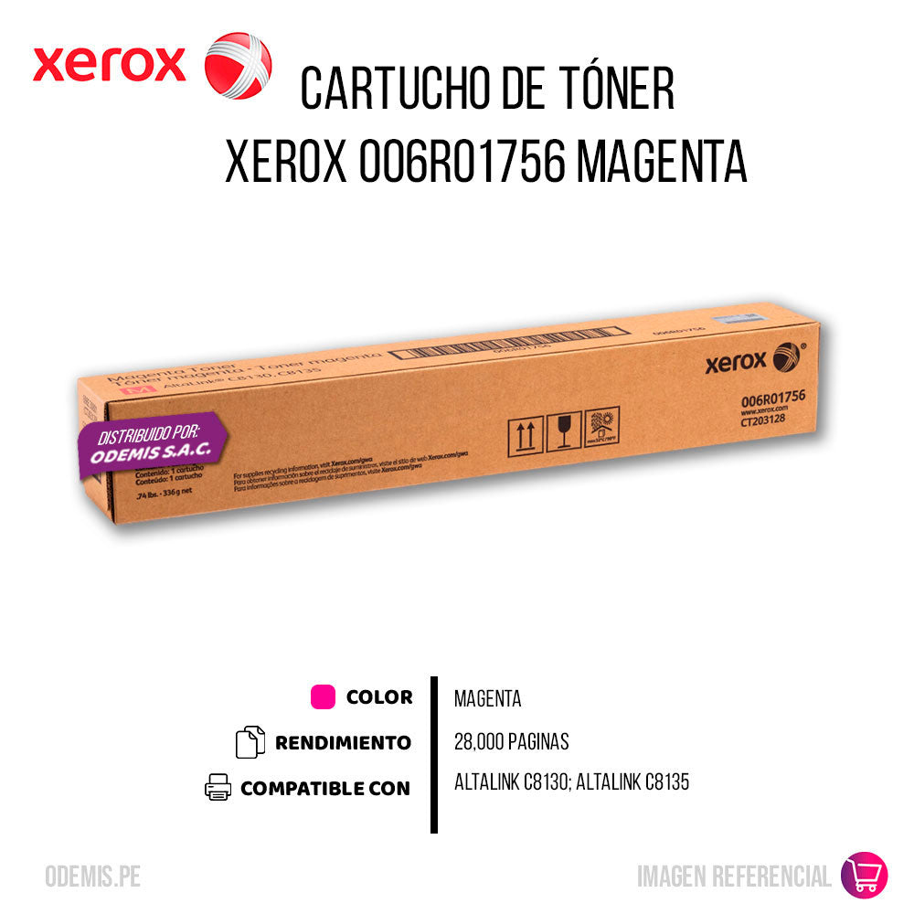 Toner Xerox 006R01756 Magenta 28K Pág. C8135 Original