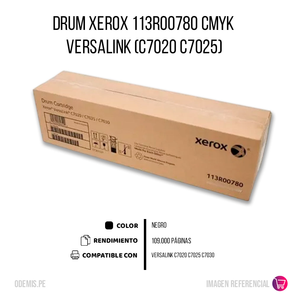 Drum Xerox 113R00780 Cmyk Versalink (C7020 C7025)