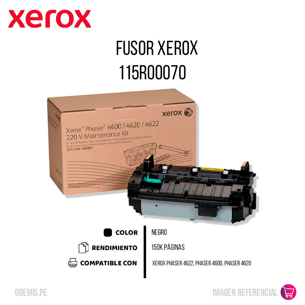 Fusor Xerox 115R00070 150K Pág. 4600 Original
