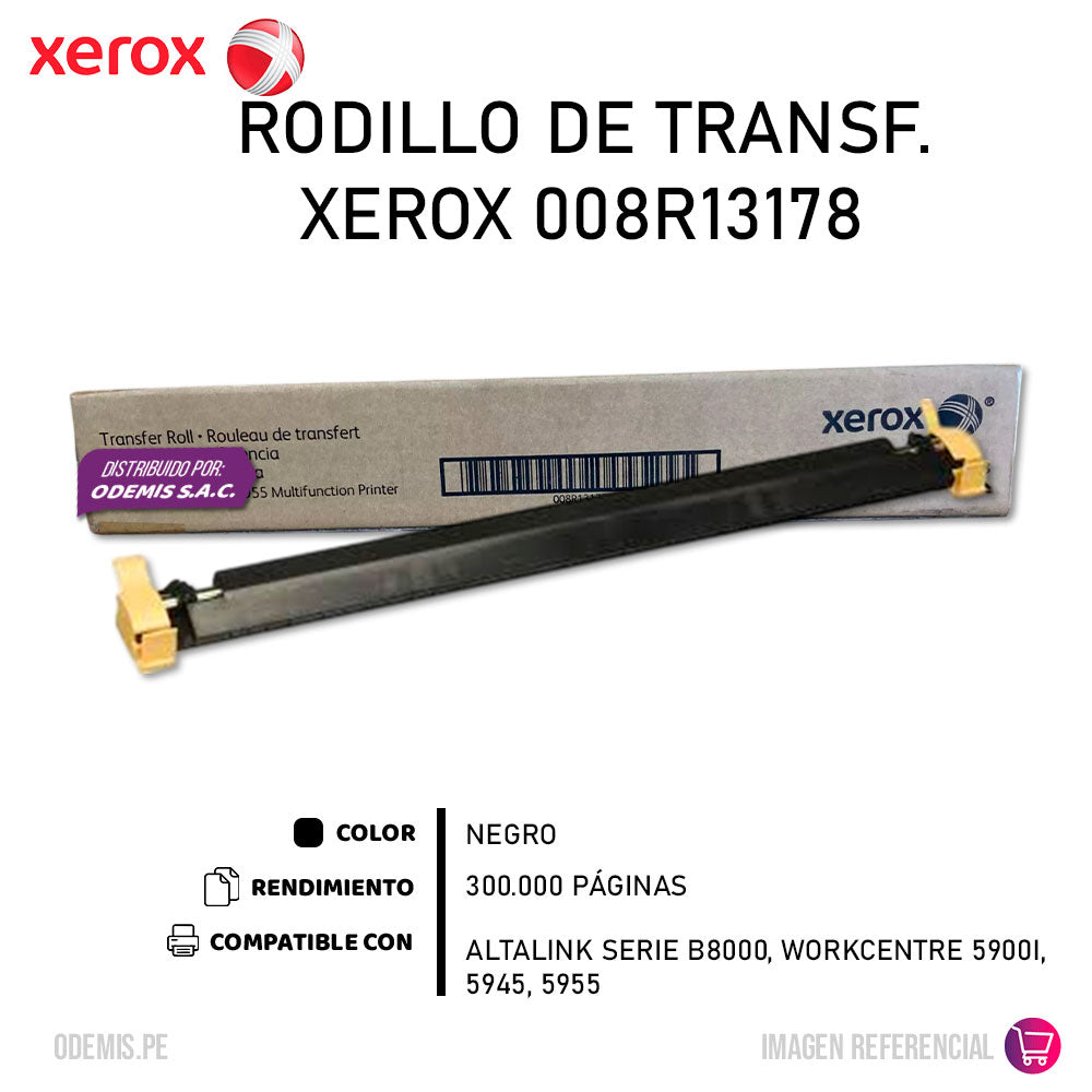 Rodillo De Transf. Xerox 008R13178 300K Pág. 5955 Original