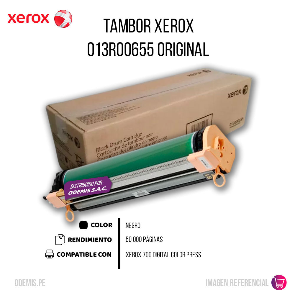 Tambor Xerox 013R00655 50K Pág. 700 Original