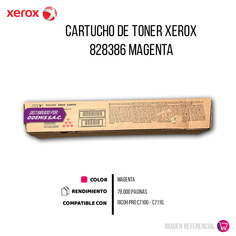 Toner Ricoh 828386 Magenta 78K Pág. C7100 Original