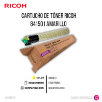 Toner Ricoh 841501 Yellow 9500 Pág. C2030 Original
