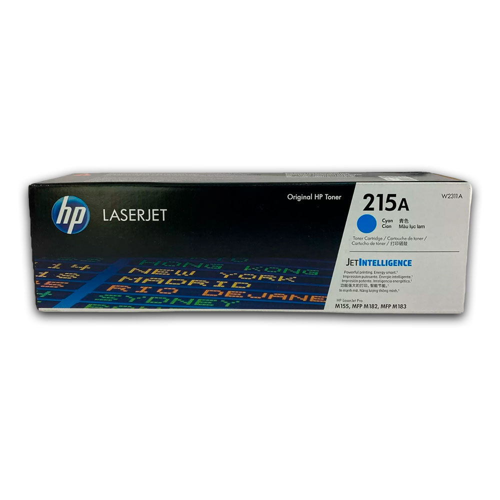 Toner Hp W2311A (215A) Cyan M182nw, M183fw 850 pág original