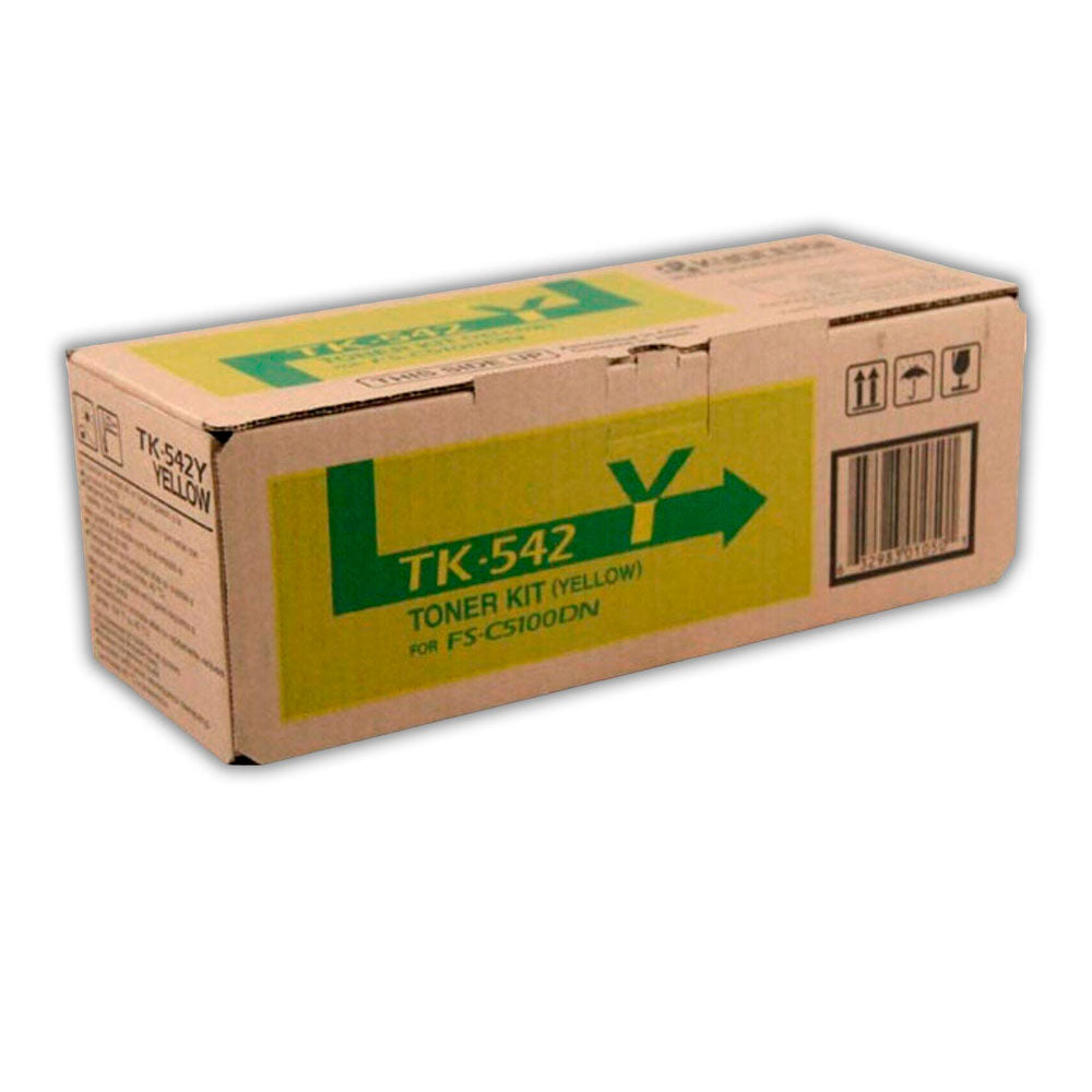 Toner Kyocera Tk-542Y Yellow 4K Pág. FS-C5100dn Original